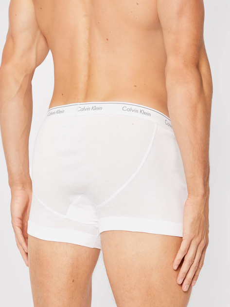 Zestaw majtek męskich typu bokserki Calvin Klein Underwear Trunk 3Pk 000NB1893A-MP1 S 3 szt Czarny/Biały/Szary (8719115129347) - obraz 3