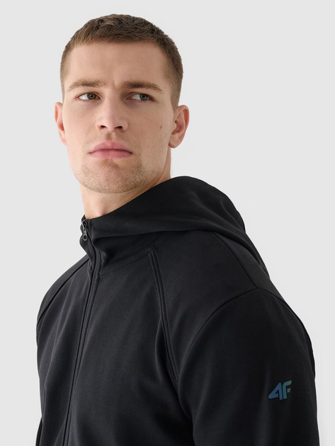Толстовка 4F Sweatshirt M1256 XL Чорний 4FWAW24TSWSM1256-20S - изображение 3