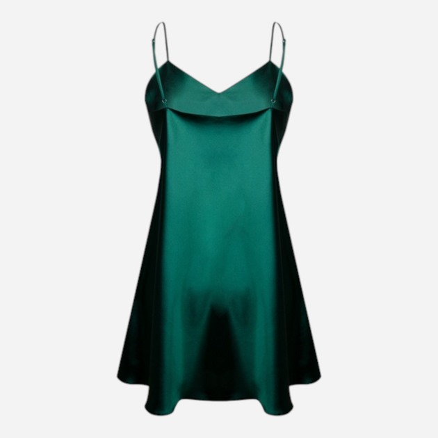 Peniuar erotyczny damski DKaren Plus Size Slip Karen 3XL Green (5901780670207) - obraz 4