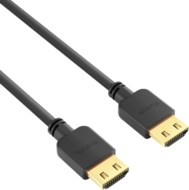 Kabel PureLink PI0500-010 PureInstall HDMI Slim 1 m Black (4251364710005) - obraz 2