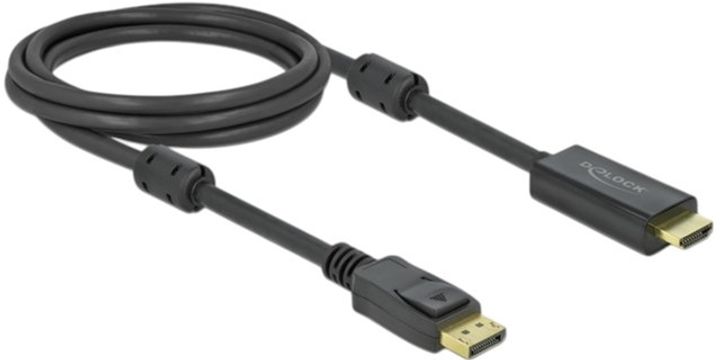 Kabel Delock Active DisplayPort 1.2 to HDMI Cable 4K 60 Hz 2 m (4043619859566) - obraz 2