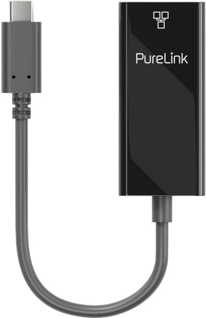 Adapter PureLink IS261 iSeries USB-C to Ethernet Gigabit 0.1 m (4251364719091) - obraz 2