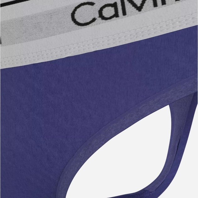Трусики cтрінги жіночі бавовняні Calvin Klein Underwear 0000F3786EFPT S Темно-сині (8720108767781) - зображення 8