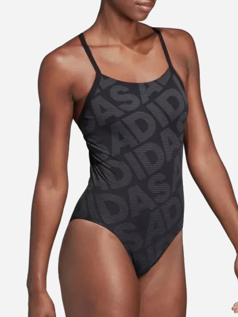 Купальник суцільний жіночий adidas Per+ 1Pc Lin CV3617 30 Чорний (4059805434530) - зображення 3