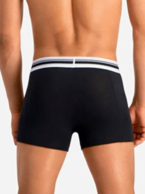 Zestaw majtek męskich typu bokserki 2 szt Puma Placed Logo Boxer 2p 90651903 M Czarny (8718824117096) - obraz 4