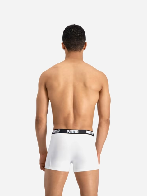 Zestaw majtek męskich typu bokserki 2 szt Puma Basic Boxer 2P 90682307 L Czarny/Biały (8718824609690) - obraz 4