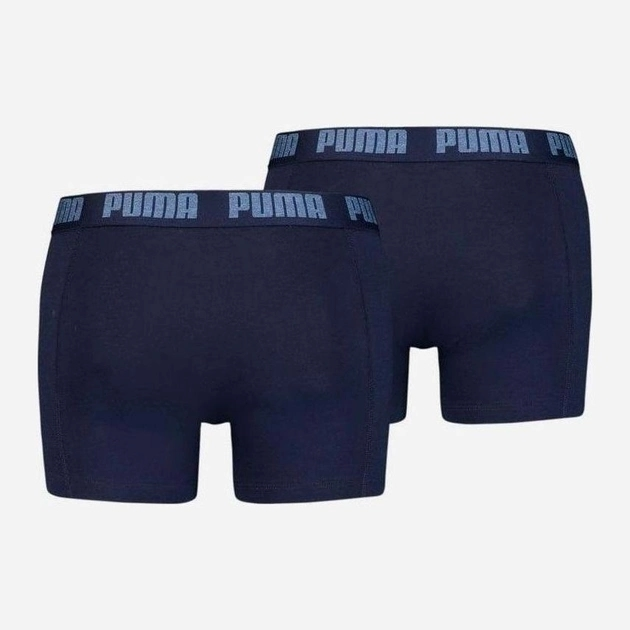 Zestaw majtek męskich typu bokserki 2 szt Puma Basic Boxer 2P 90682333 M Ciemnogranatowy (8718824907963) - obraz 2