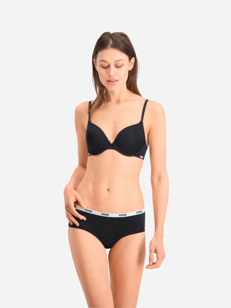 Zestaw damskich majtek typu brazyliany 2 szt Puma Women Microfiber Brazilian 2P Pack 90785504 S Czarny (8718824912929) - obraz 5