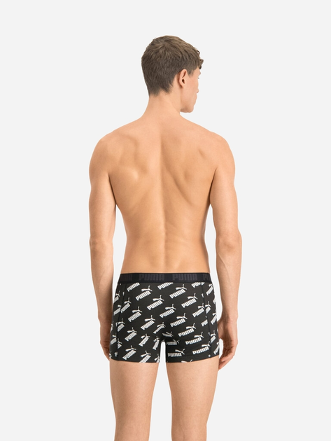 Набір трусів-боксерів чоловічих 2 шт Puma Men Aop Boxer 2P 93505401 L Чорний (8720245044950) - зображення 7