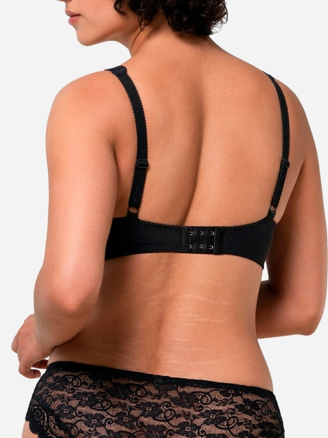 Biustonosz damski z fiszbinami z koronką Triumph 10166798 75G Czarny (7613112815221) - obraz 5