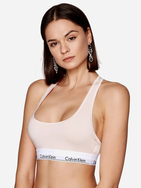 Бюстгальтер з м'якою чашкою Calvin Klein Underwear 0000F3785E-2NT L Рожевий (8718934300821) - зображення 1