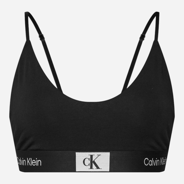 Biustonosz damski bez fiszbin Calvin Klein Underwear 000QF7216E-UB1 L Czarny (8720107330719) - obraz 4