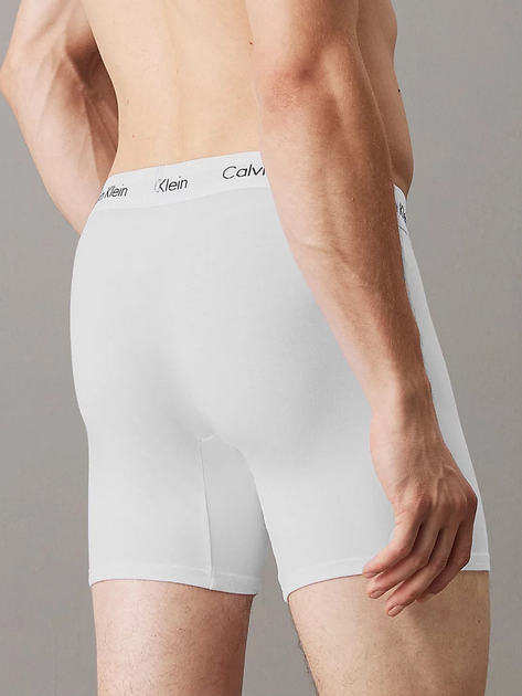 Zestaw majtek męskich typu bokserki Calvin Klein Underwear 000NB1770A-MP1 M 3 szt Czarny/Biały/Szary (8719115052751) - obraz 5