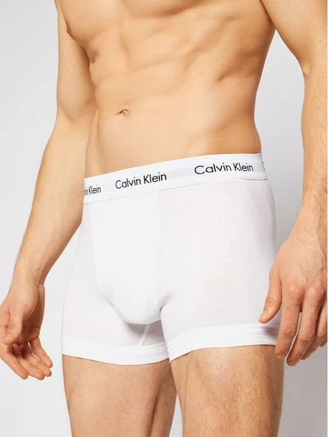 Zestaw majtek męskich typu bokserki bawełnianych Calvin Klein Underwear 0000U2662G-100 XL 3 szt Biały (5051145189230) - obraz 2