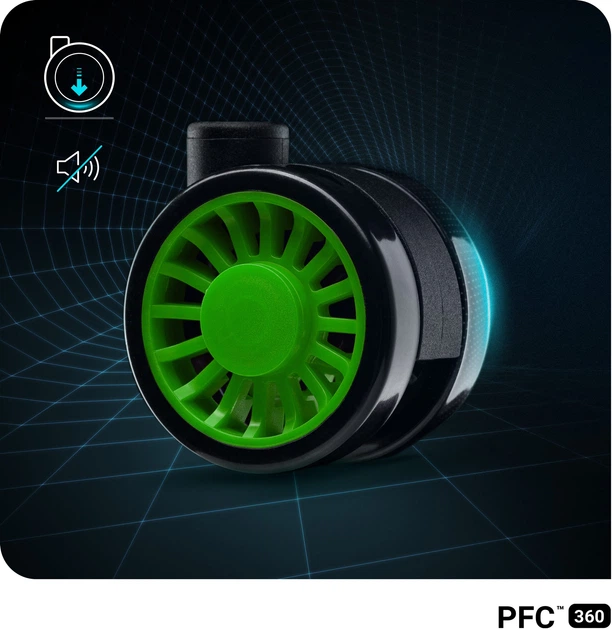 Ігрове крісло Diablo X-Horn 2.0 Normal Size Black-Green (5902560337020) - зображення 17