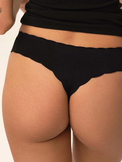 Набір трусиків стрінгів жіночих Esotiq 39006-K002 XL 2 шт Чорний (5901656972411) - зображення 2