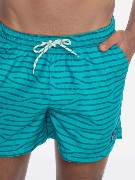 Spodenki kąpielowe męskie krótkie Henderson 41323-70X M Turkusowe (5903972277232) - obraz 3