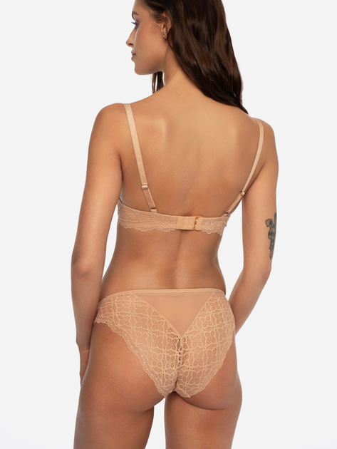 Majtki brazyliany damskie Esotiq 41409-18X XL Złote (5903972265697) - obraz 4