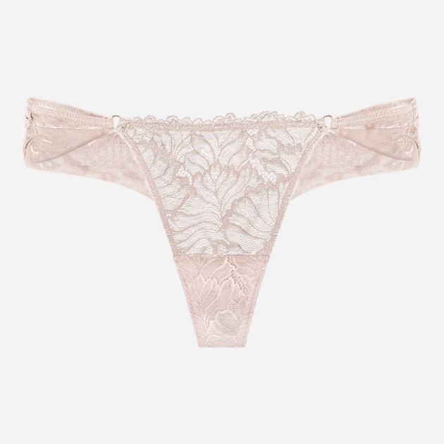 Majtki bikini damskie koronkowe Esotiq 41448-08X XL Beżowe (5903972263570) - obraz 7