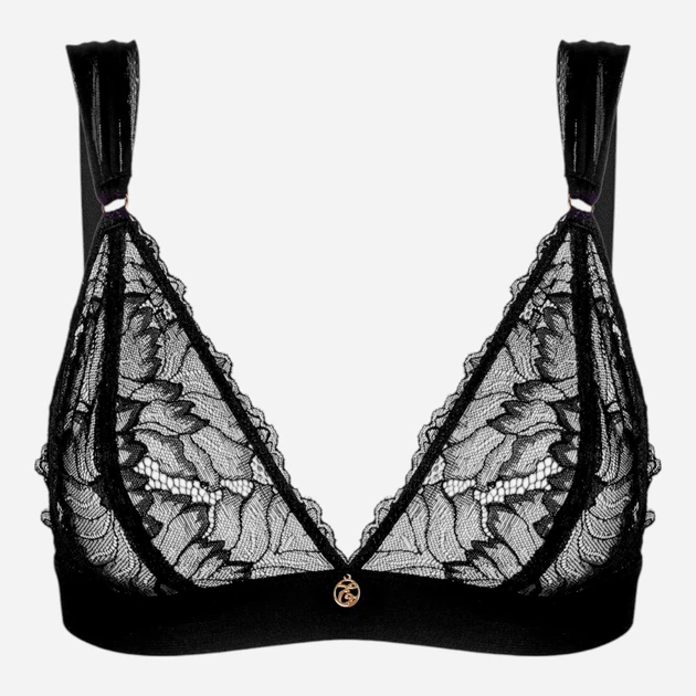 Бюстгальтер з м'якою чашкою мереживний Esotiq 41450-99X S Чорний (5903972260562) - зображення 5