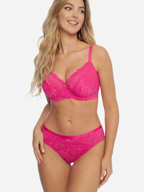 Трусики бразиліана жіночі Esotiq 41341-43X M Рожеві (5903972257609) - зображення 3