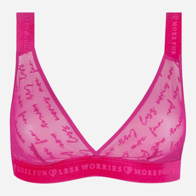 Biustonosz damski bez fiszbin Esotiq 41430-43X L Różowy (5903972269442) - obraz 6