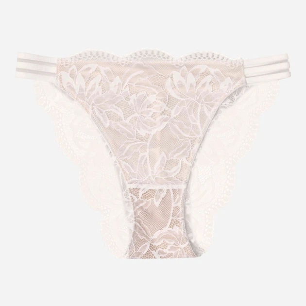 Majtki bikini damskie koronkowe Esotiq 41790-01X M Białe (5903972297285) - obraz 7