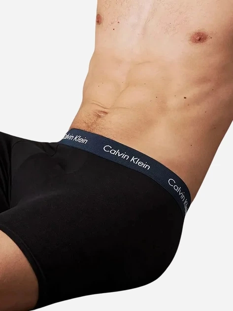 Набір трусів-боксерів чоловічих Calvin Klein Underwear 000NB3794A-Q5M S 5 шт Чорний (8720639726301) - зображення 4