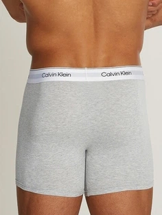 Набір трусів-боксерів чоловічих Calvin Klein Underwear 000NB3964A-MP1 M 3 шт Сірий/Білий/Чорний (8720639723096) - зображення 3