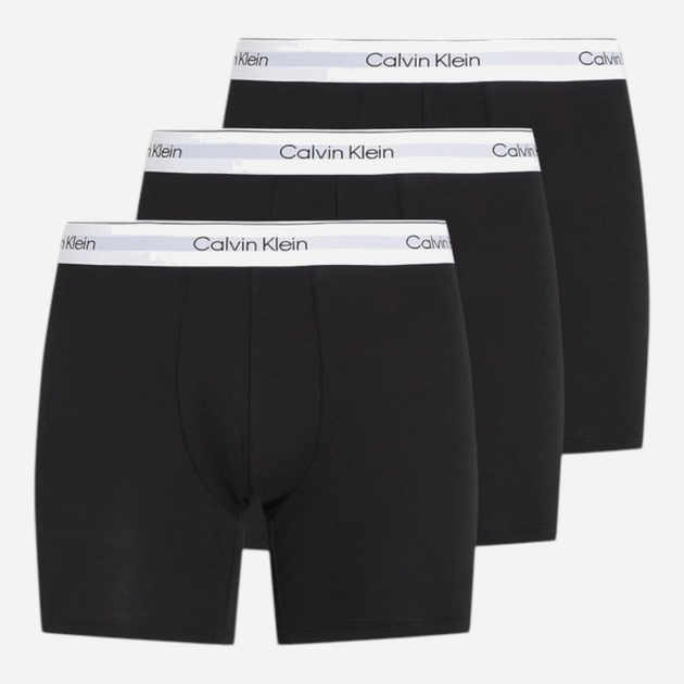 Zestaw majtek męskich typu bokserki Calvin Klein 000NB3964A-UB1 L 3 szt Czarny (8720639725625) - obraz 1