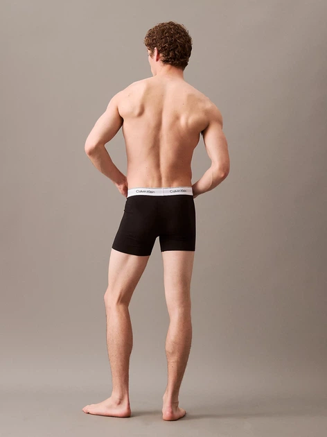 Набір трусів-боксерів чоловічих Calvin Klein Underwear 000NB3964A-MP1 L 3 шт Сірий/Білий/Чорний (8720639723331) - зображення 11