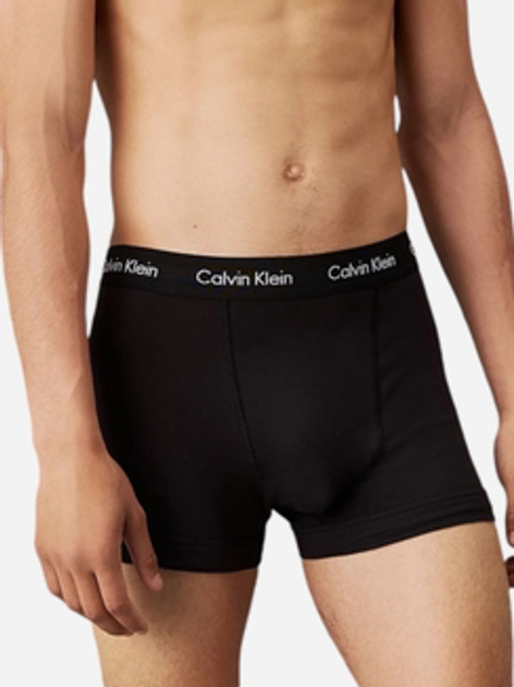 Zestaw majtek męskich typu bokserki 3 szt Calvin Klein 0000U2662G-QRI S Wielokolorowy (8720639724116) - obraz 2