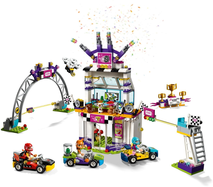 Конструктор LEGO Friends The Big Race Day 648 деталей (41352) (5702016112047) - зображення 3