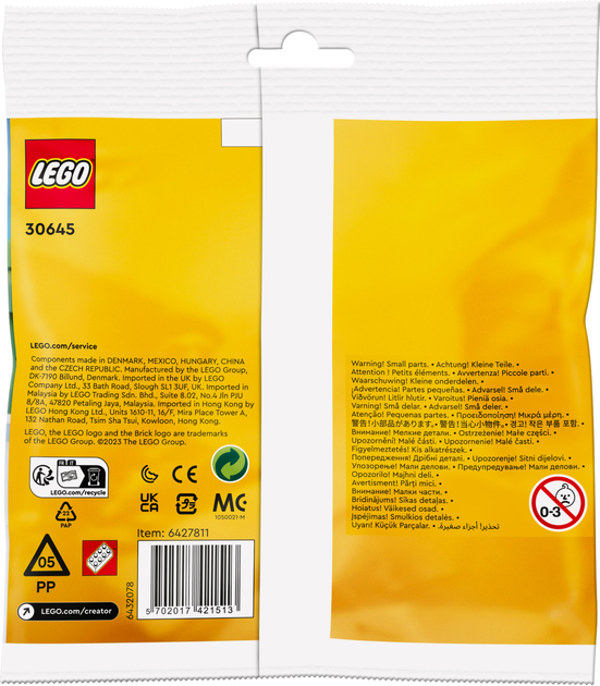 Zestaw klocków LEGO Creator Bałwanek 78 elementów (30645) - obraz 5