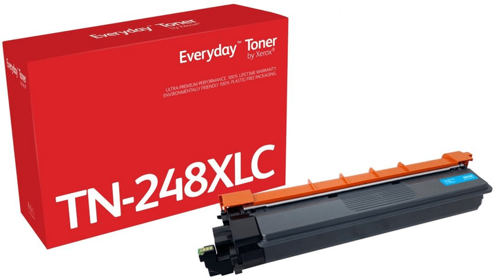 Картридж Xerox Everyday compatible with Brother TN248XLC Cyan (95205048025) - зображення 1