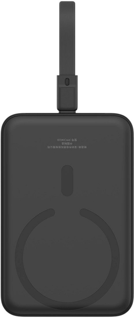 УМБ Baseus Magnetic Mini MagSafe Lightning 10000 мАг 20 Вт Black (P10022109113) - зображення 1