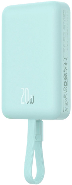 УМБ Baseus Magnetic Mini MagSafe Lightning 10000 мАг 20 Вт Blue (P10022109333) - зображення 5