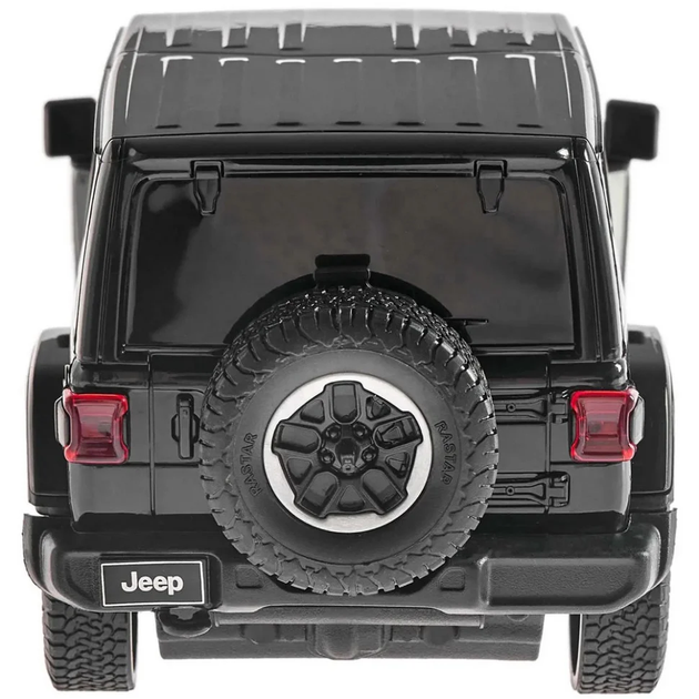 Машинка на управлении Jeep Wrangler JL 1:24 Rastar 79500 черный - Фото 8 Машинка на управлении Jeep Wrangler JL 1:24 Rastar 79500 черный - изображение 8