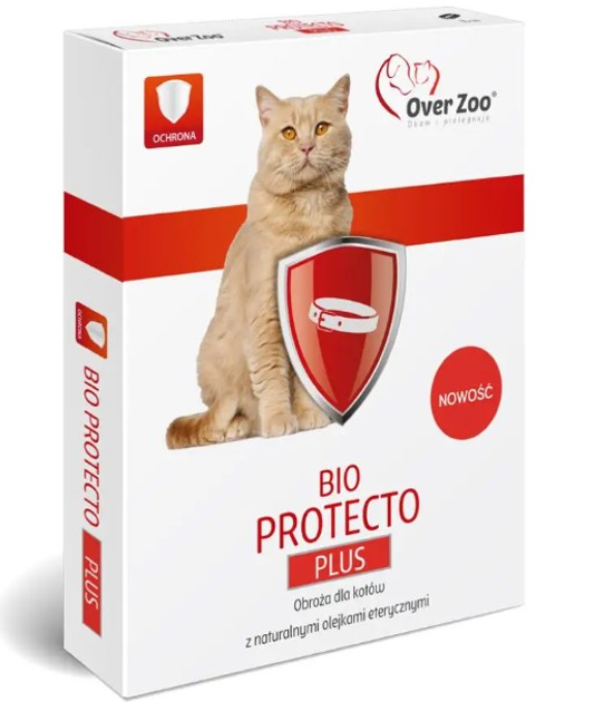 Репеллентный ошейник Over Zoo Bio Protecto Collar For Cats от блох для ...