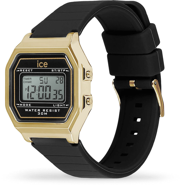 Женские часы Ice-Watch ICE digit retro Black Gold 022064 - изображение 2