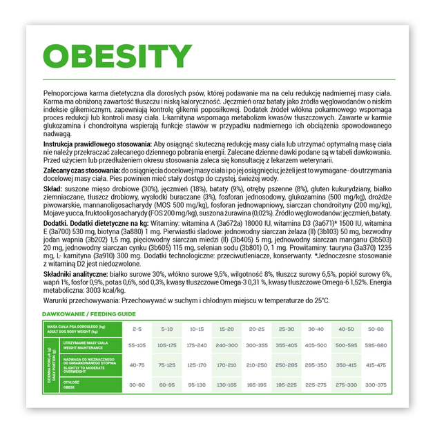 Сухий корм Vet Expert Obesity для собак з ожирінням з куркою 2 кг (5902414209596) - зображення 4