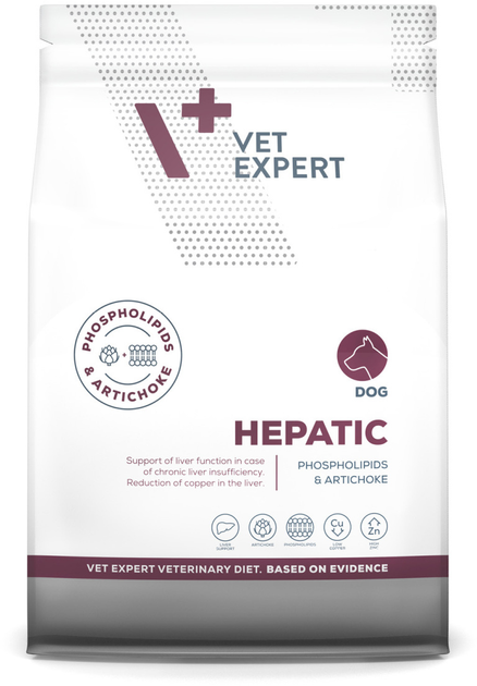 Сухий корм Vet Expert Hepatic для собак з печінковою недостатністю 2 кг (5902414200906) - зображення 1