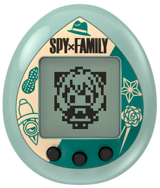 Tamagotchi interaktywne Bandai Spy X Family Anya 4 cm Zielone (3701405813284) - obraz 1