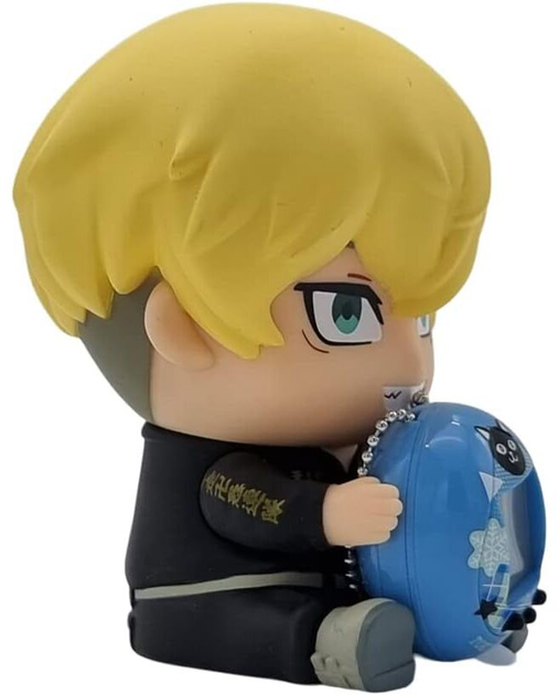 Інтерактивний набір Bandai Tokyo Revengers Hugmy Tamagotchi + Chifuyu Support 18 см (3701405813345) - зображення 3