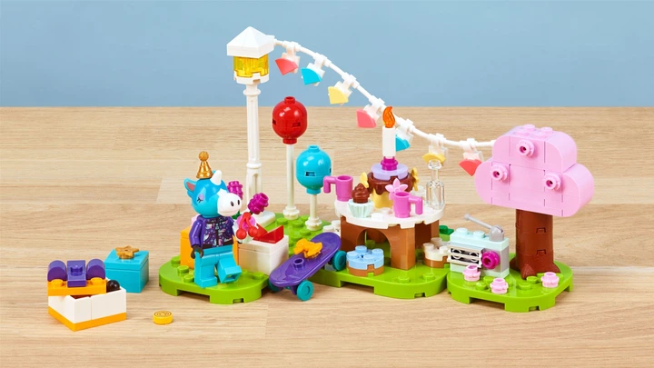 Конструктор LEGO Animal Crossing День народження Джуліана 170 деталей 4 шт (77046) - Фото 9 Конструктор LEGO Animal Crossing День народження Джуліана 170 деталей 4 шт (77046) - зображення 9