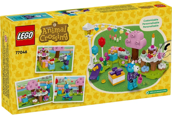 Конструктор LEGO Animal Crossing День народження Джуліана 170 деталей 4 шт (77046) - Фото 8 Конструктор LEGO Animal Crossing День народження Джуліана 170 деталей 4 шт (77046) - зображення 8