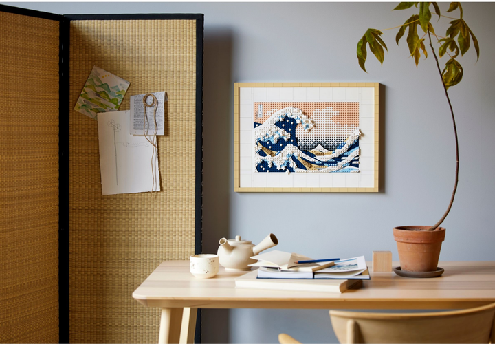 Zestaw klocków LEGO Art Hokusai Wielka fala 1810 elementów (31208) - obraz 4