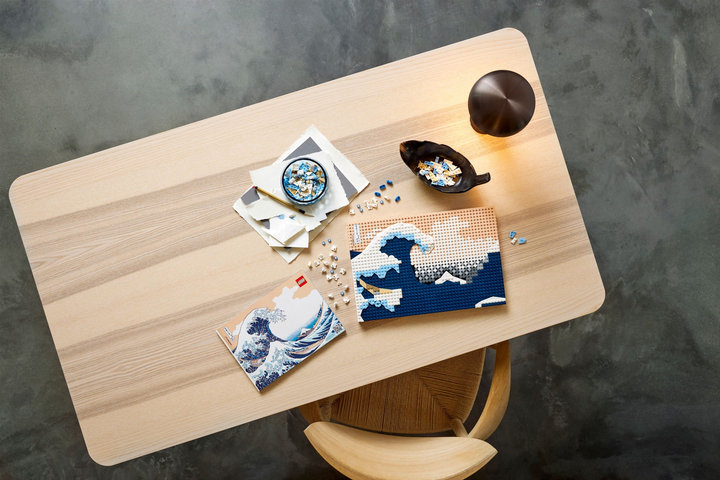Zestaw klocków LEGO Art Hokusai Wielka fala 1810 elementów (31208) - obraz 9
