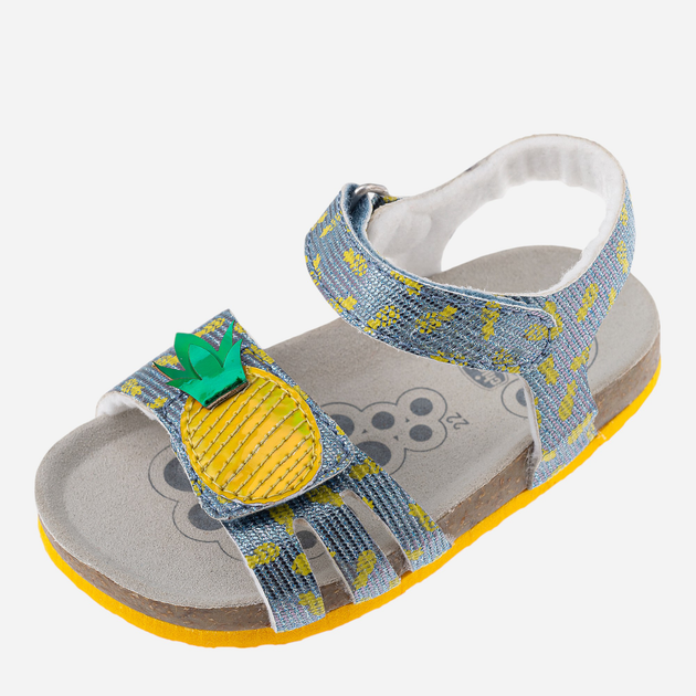 Дитячі босоніжки для дівчинки Chicco 01067202000000-860 27 Сріблясті (8051182288078) - зображення 8