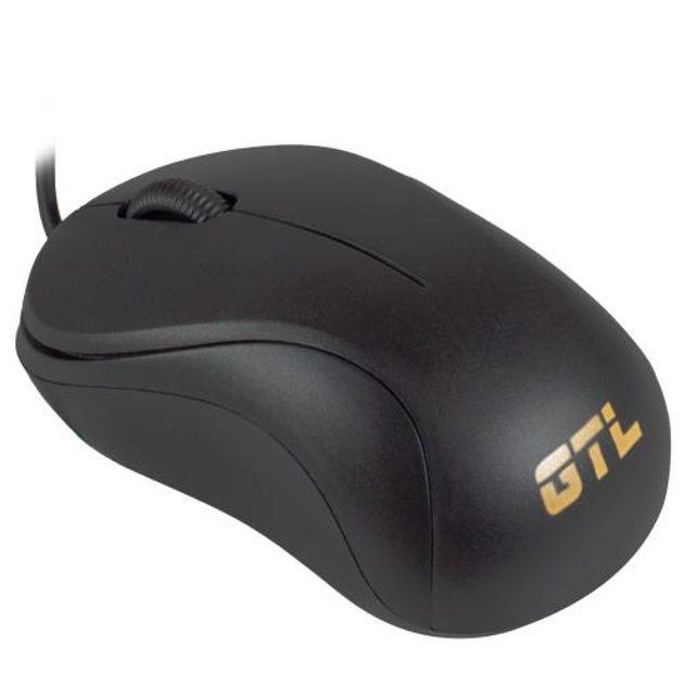 Мышь GTL M106 Black, Optical, USB, 1000 dpi - изображение 3
